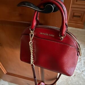 Michael Kors Collection Cherry Red Mini Bag